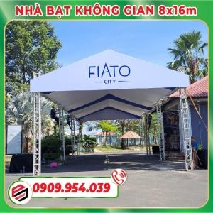 Nhà Bạt Không Gian Kích Thước 8X16M