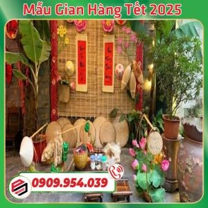 Ý Tưởng Thiết Kế Gian Hàng Chợ Tết 2025