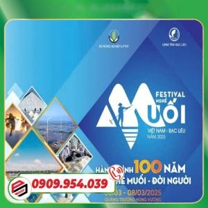 Festival Nghề Muối Việt Nam - Bạc Liêu 2025: Hành Trình 100 Năm Nghề Muối