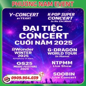 Bùng Nổ Cuối Năm 2025: Loạt Concert ‘Cháy Vé’ Từ G-Dragon Đến Y-Concert Và 8Wonder Winter