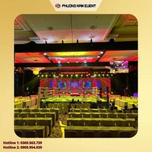 Dự Án Lắp Đặt Đài Thi Đấu & Khán Đài Boxing Wbo Oriental Championship Warriors 2026