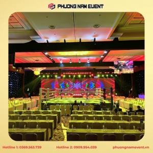 Dự Án Lắp Đặt Đài Thi Đấu & Khán Đài Boxing Wbo Oriental Championship Warriors 2026