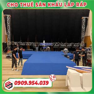 Cho thuê sân khấu lắp ráp