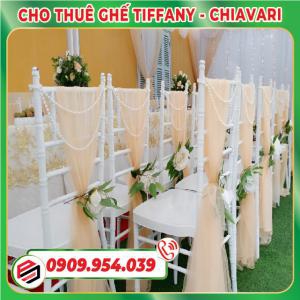 Cho thuê ghế Tiffany - Chiavari - Chivas