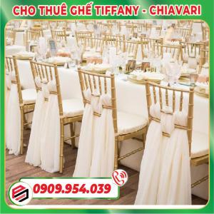 Cho thuê ghế Tiffany - Chiavari - Chivas