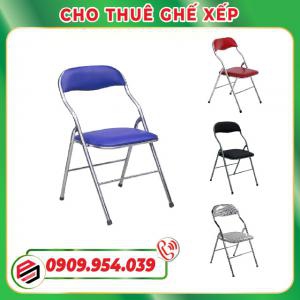 Cho thuê ghế xếp