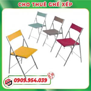 Cho thuê ghế xếp
