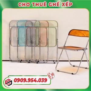 Cho thuê ghế xếp