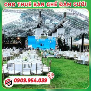 Cho thuê bàn ghế đám cưới
