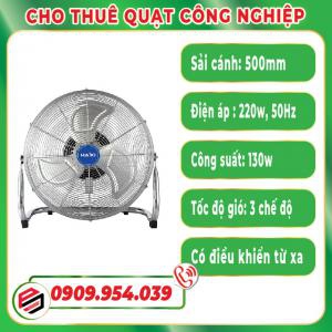 Cho thuê quạt công nghiệp