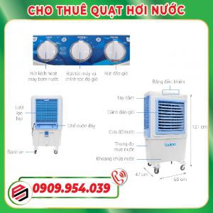 Cho thuê quạt hơi nước