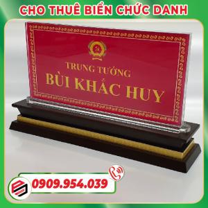 Cho thuê biển chức danh, biển tên để bàn