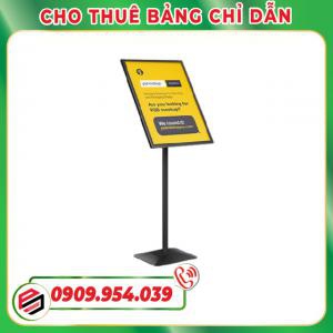 Cho thuê bảng chỉ dẫn, bảng menu