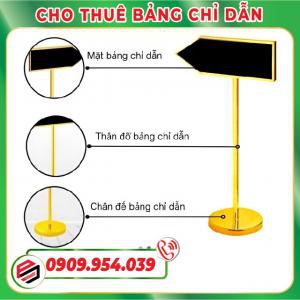 Cho thuê bảng chỉ dẫn, bảng menu