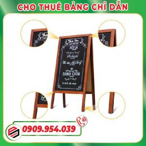 Cho thuê bảng chỉ dẫn, bảng menu