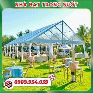 Cho thuê nhà bạt trong suốt
