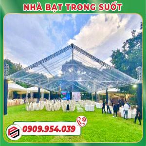 Cho thuê nhà bạt trong suốt