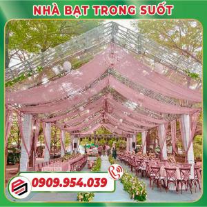 Cho thuê nhà bạt trong suốt