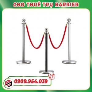 Cho thuê Trụ Barrier - Cột chắn inox