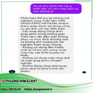 Lưu Ý Khi Tham Quan Triển Lãm Van Gogh Tại Việt Nam
