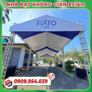 Nhà bạt không gian 8*16m