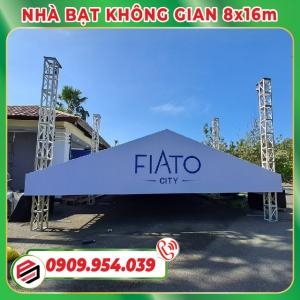 Nhà bạt không gian 8*16m